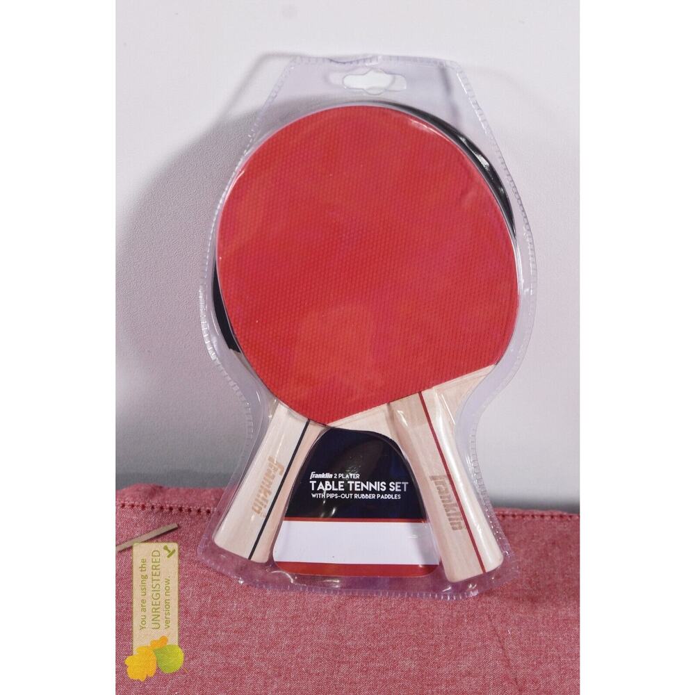 Franklin Sports Optic Table Tennis Paddles Set - 2 Player